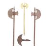 Image 2 : Lot of Four (4) Replica Qajar Axes