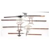 Image 6 : Lot of Eight (8) Vintage Axes/Maces