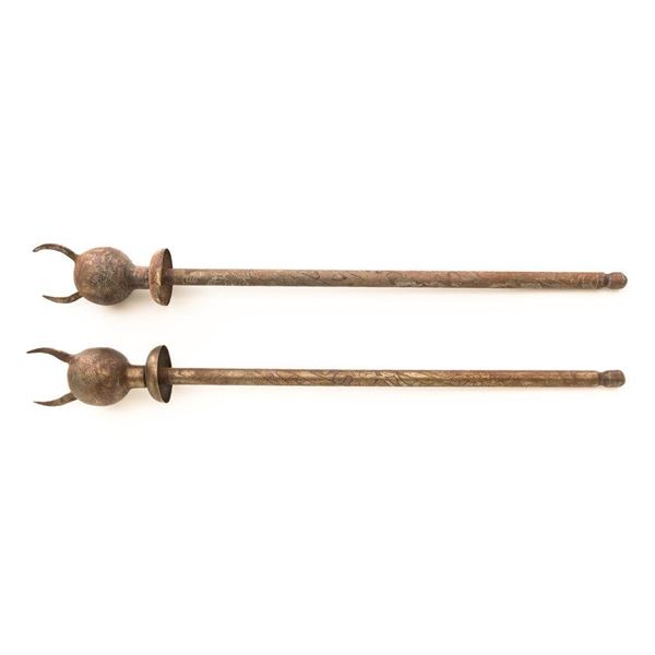 Lot of Two (2) Reproduction Ceremonial Maces