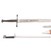 Image 7 : Lot of Six (6) 20th Century African Kaskara and Reproduction European Daggers