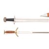 Image 8 : Lot of Six (6) 20th Century African Kaskara and Reproduction European Daggers