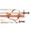 Image 9 : Lot of Six (6) 20th Century African Kaskara and Reproduction European Daggers