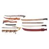 Image 9 : Lot of Seven (7) Foreign Edged Weapons, Machete, and Club