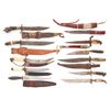 Image 1 : Lot of Eleven (11) Vintage Foreign Daggers Knives