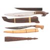 Image 10 : Lot of Nine (9) Filipino Blades/Scabbards