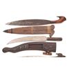 Image 4 : Lot of Nine (9) Filipino Blades/Scabbards