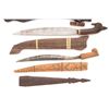 Image 5 : Lot of Nine (9) Filipino Blades/Scabbards