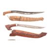 Image 8 : Lot of Nine (9) Filipino Blades/Scabbards