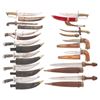Image 1 : Lot of Fourteen (14) Vintage Ethnic Daggers & Knives