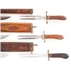 Image 5 : Lot of Six (6) Vintage Japanese Knives/Carving Sets