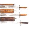 Image 9 : Lot of Six (6) Vintage Japanese Knives/Carving Sets