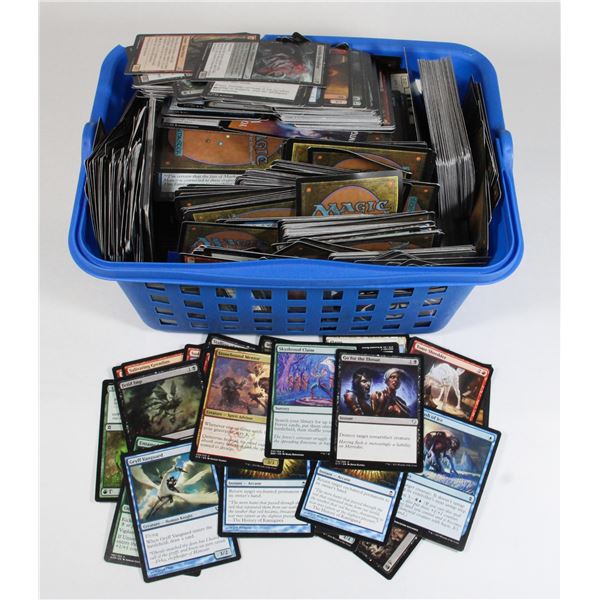 BLUE TOTE OF MAGIC THE GATHERING CARDS***POLICE SEIZURE***