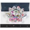 Image 1 : CRYSTAL FLOWER MULTI COLOURED***POLICE SEIZURE***