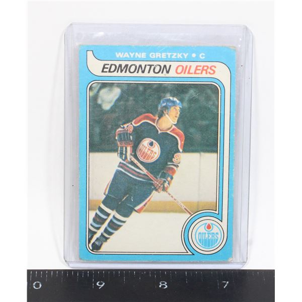WAYNE GRETZKY ROOKIE CARD***POLICE SEIZURE***