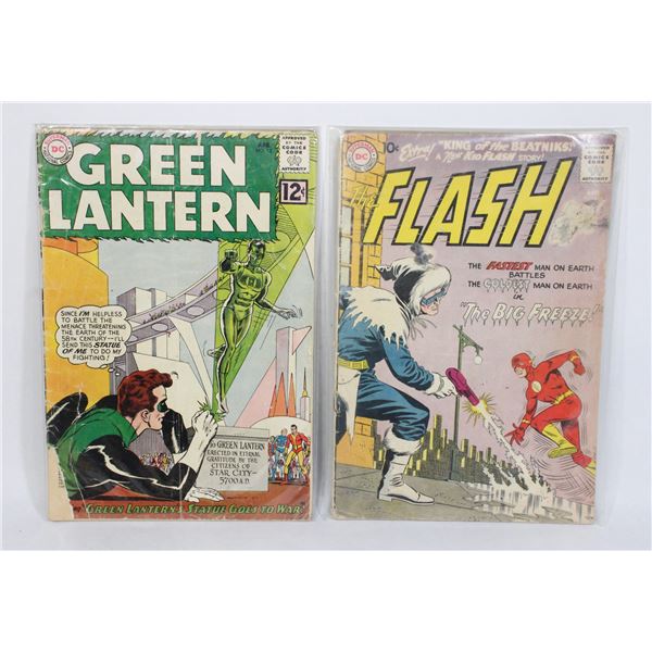 TWO DC COMICS INCLUDING GREEN LANTER ISSUE 12***POLICE SEIZURE***