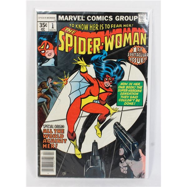 SPIDER WOMAN ISSUE 1***POLICE SEIZURE***
