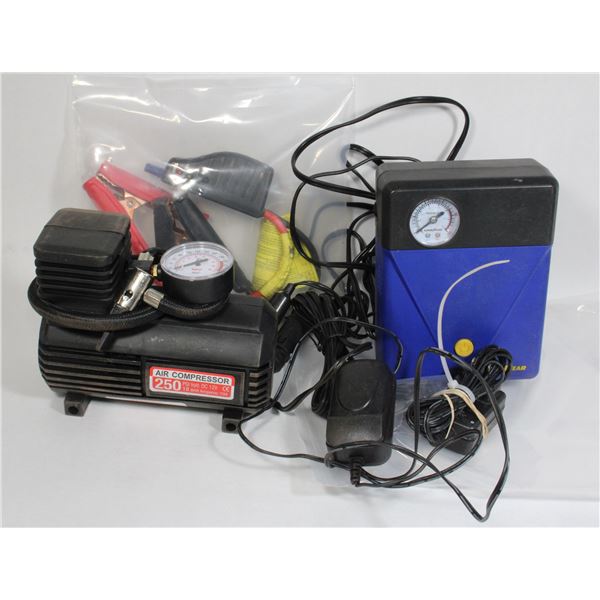 2 AIR COMPRESSOR AND JUMPER CABLE ATTACHMENT***POLICE SEIZURE***