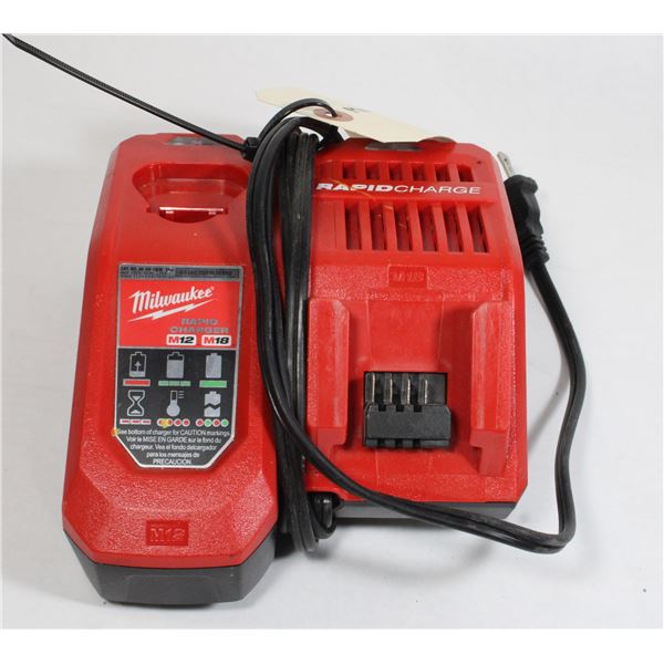MILWAUKEE BATTERY CHARGER***POLICE SEIZURE***