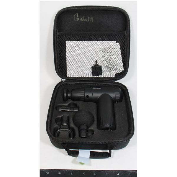 HOMEDICS MASSAGER WITH ATTACHMENTS *NO CHARGER***POLICE SEIZURE***