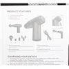 Image 2 : HOMEDICS MASSAGER WITH ATTACHMENTS *NO CHARGER***POLICE SEIZURE***