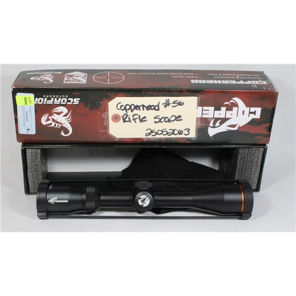 COPPERHEAD RIFLE SCOPE***POLICE SEIZURE***