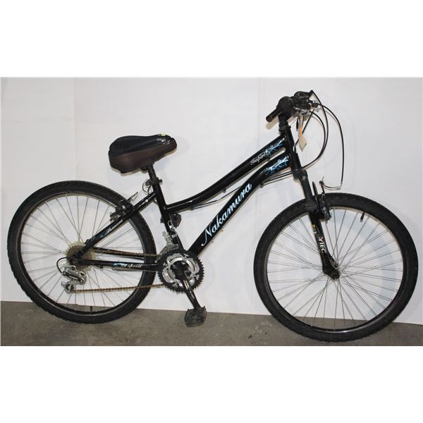 BLACK NAKAMURA INSPIRE 21 SPD***POLICE SEIZURE***