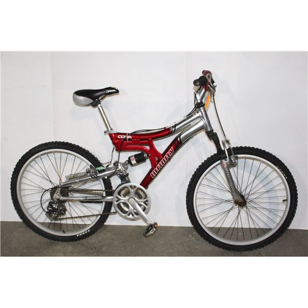 RED/SILVER INFINITY CORIK 21 SPD***POLICE SEIZURE***