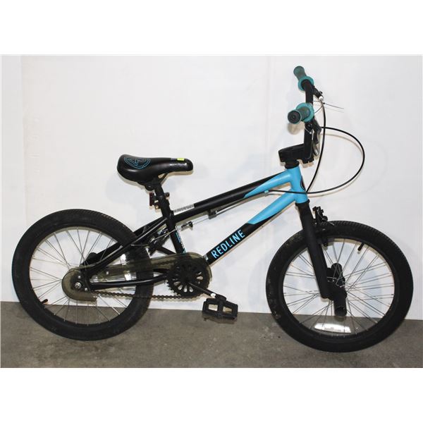 BLACK/BLUE RED LINE SINGLE SPD***POLICE SEIZURE***