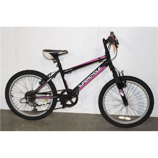 BLACK/PINK SUPERCYCLE IMPULSE***POLICE SEIZURE***