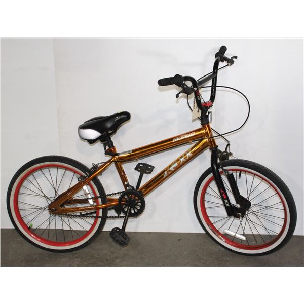 METALLIC ORANGE MOVELO BMX SINGLE SPD***POLICE SEIZURE***