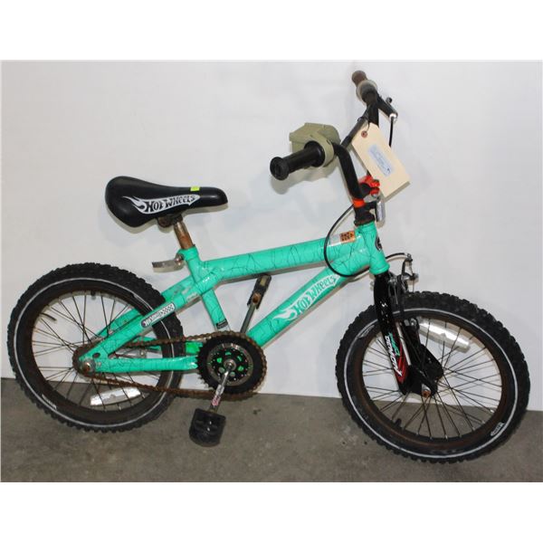 GREEN HOT WHEELS KIDS***POLICE SEIZURE***
