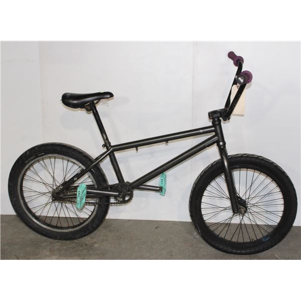 GREY BMX WITH TEAL PEDALS***POLICE SEIZURE***