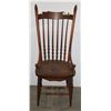 Image 1 : ANTIQUE OAK SPINDLE CHAIR