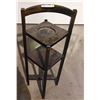 Image 1 : VINTAGE WOODEN SMOKER ACCENT TABLE