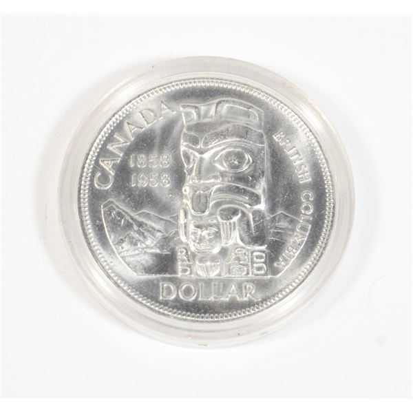 1958 CANADA SILVER DOLLAR