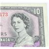 Image 2 : 1954 CANADA 10 DOLLAR BILL