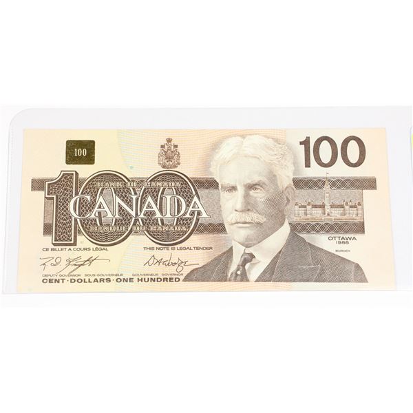 1988 CANADA 100 DOLLAR BILL