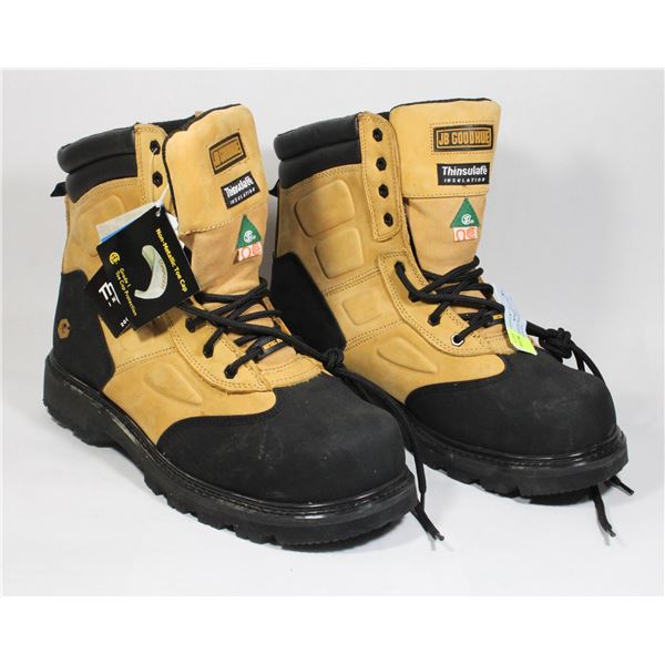 JB GOODHUE SAFETY TOE WORK BOOTS