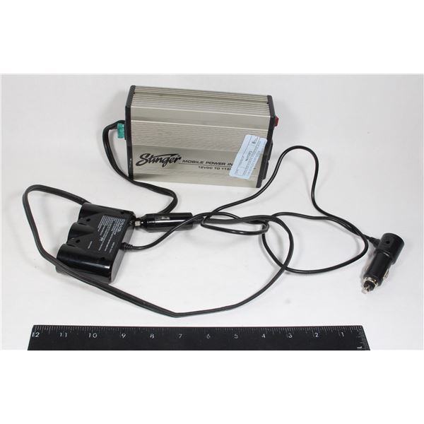 STINGER POWER INVERTER AND CAR OUTLET EXPANDER