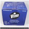 Image 1 : VIM POWER AND SHINE OCEAN FRESH DISINFECTANT WIPES