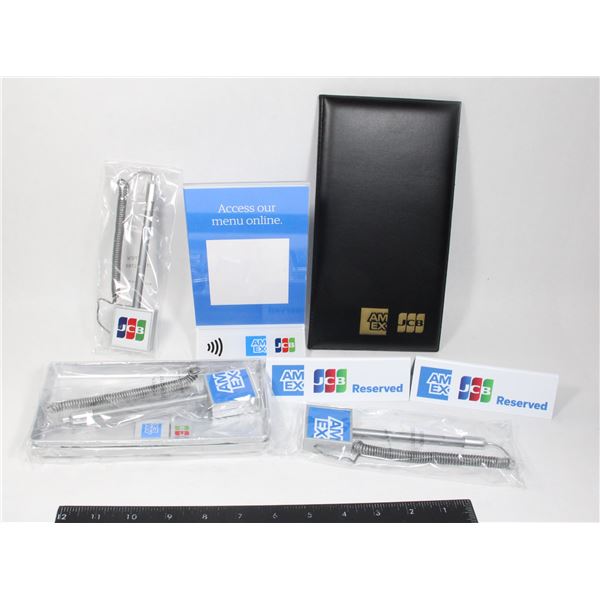 LOT OF AMERICAN EXPRESS MERCHANT SUPPLIES.