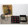 Image 1 : BOX OF HOME DECOR INCLUDING TEALIGHT HOLDER,