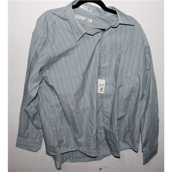 NEW WITH TAGS VAN HEUSEN SIZE 18 MENS LONG SLEEVE