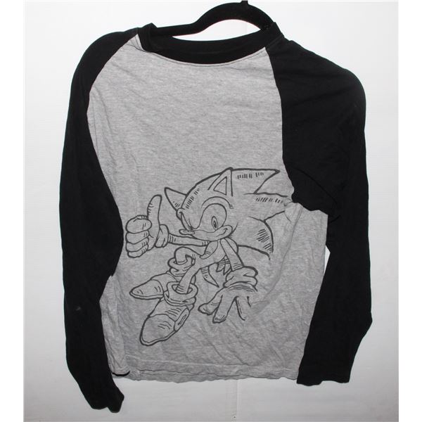 SONIC THE HEDGEHOG SIZE LARGE MENS SHIRT