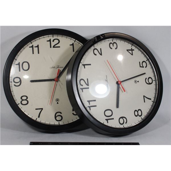 PAIR OF SETH THOMAS CLOCKS