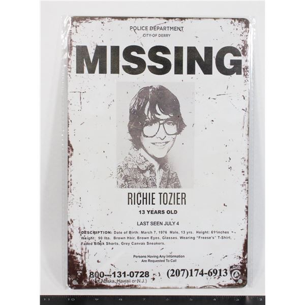NEW IT (2017 VERSION) THEME RICHIE TOZIER MISSING