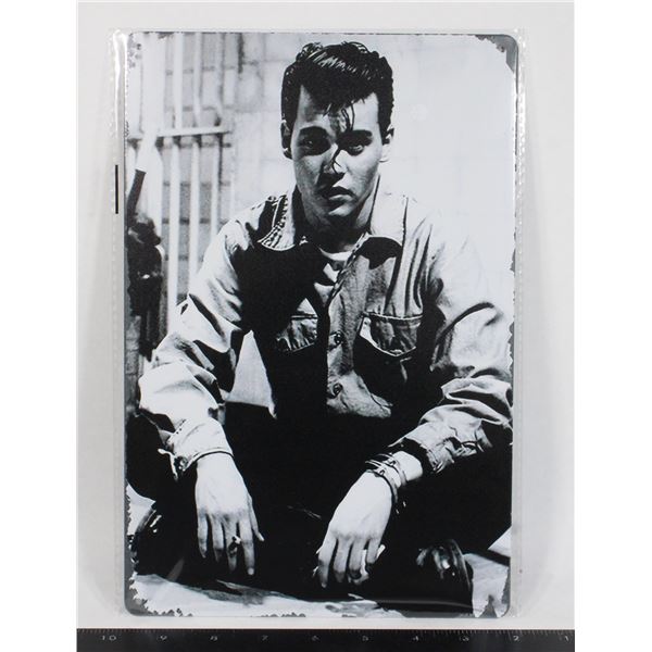 NEW BLACK AND WHITE JOHNNY DEPP CRYBABY THEME