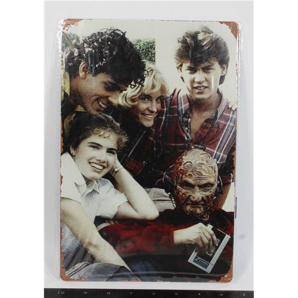 NEW A NIGHTMARE ON ELM STREET THEME SIGN. THE ELM