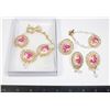 Image 1 : NEW 4PC VICTORIAN STYLE JEWELRY SET. SIZE 6.5 RING
