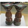 Image 1 : ESTATE:  2 CANDLE HOLDERS